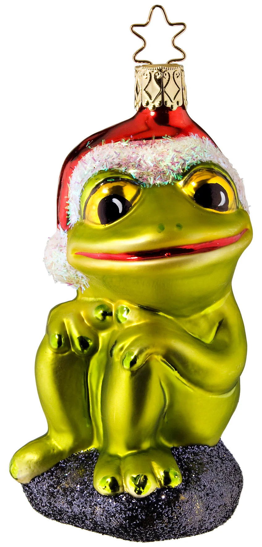 Merry Frog Ornament