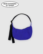 Load image into Gallery viewer, Small Nylon Crescent Bag, Lapis
