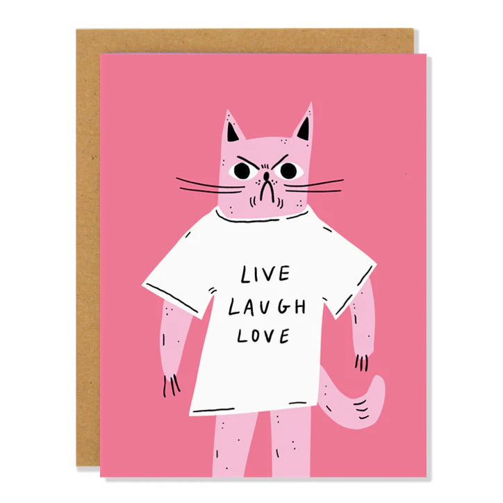 Live Laugh Love Card