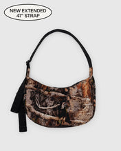 Load image into Gallery viewer, Medium Nylon Crescent Bag, Photo Forest
