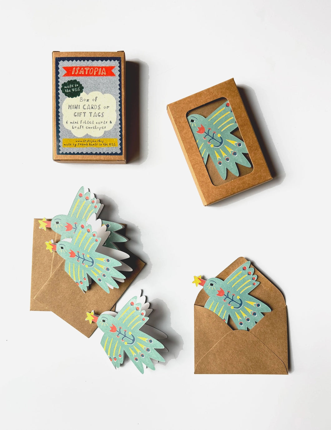 Messenger Bird Mini Cards