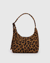 Load image into Gallery viewer, Mini Nylon Shoulder Bag - Leopard

