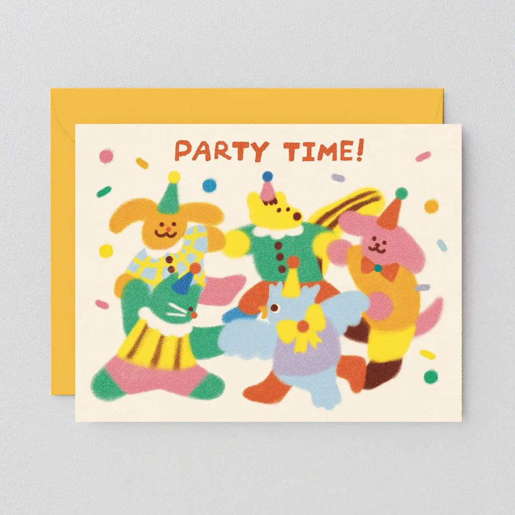 Party Time Birthday Card