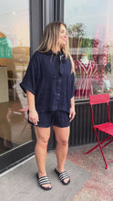 Load and play video in Gallery viewer, Button Up &amp; Short Set
