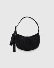 Load image into Gallery viewer, Small Nylon Crescent Bag, Black
