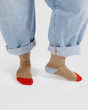 Load image into Gallery viewer, Ribbed Socks, Beige Mix
