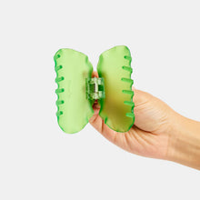 Load image into Gallery viewer, Suki Claw - Green Ruffle
