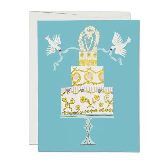 Love Cake Wedding Card