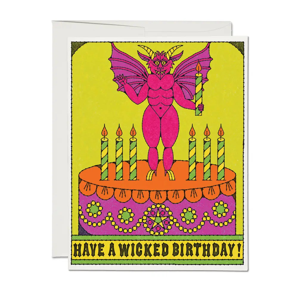 Wicked Birthday Card