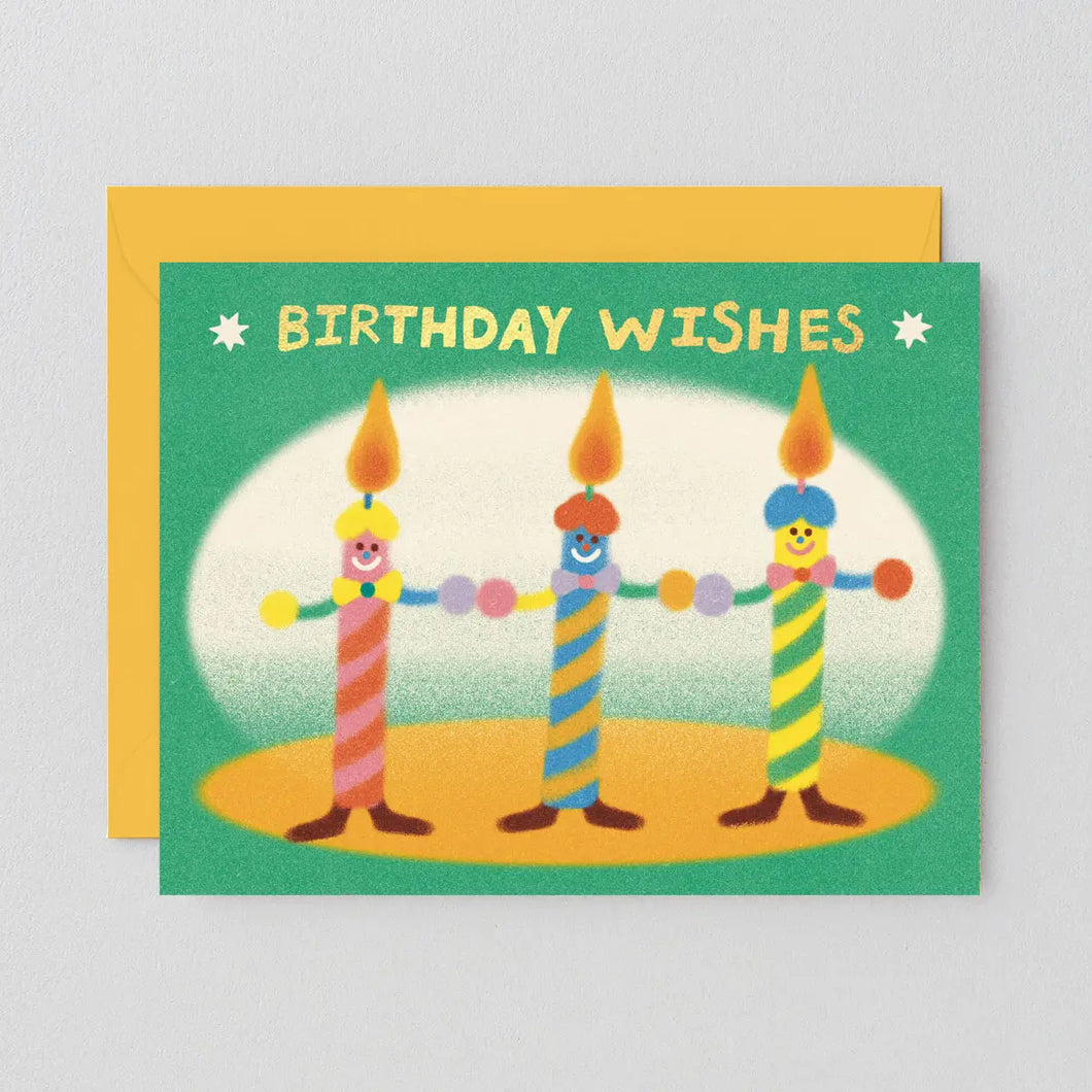 Birthday Candle Wishes Card