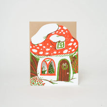 Load image into Gallery viewer, Merry Mushroom House Card
