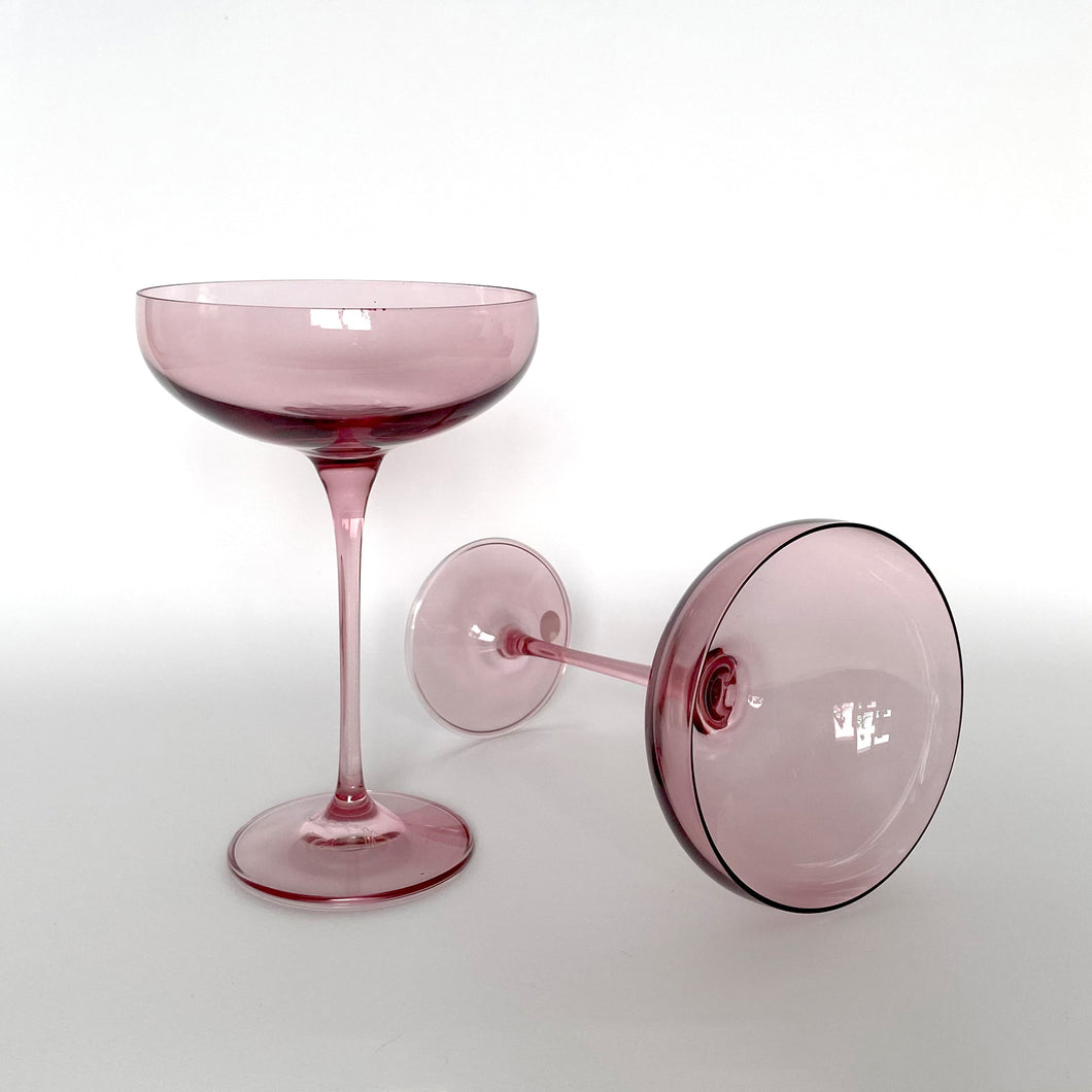 Champagne Coupes - set of two