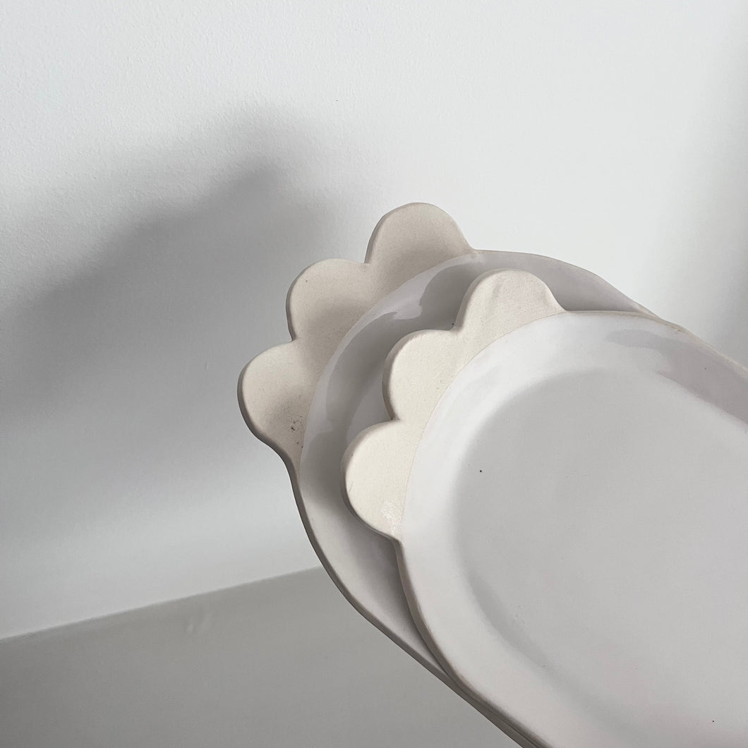 Scalloped Edge Platter