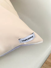 Load image into Gallery viewer, Satin Pillow, Lavender &amp; Cream
