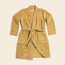 Load image into Gallery viewer, Poolside Smiley Terry Bathrobe
